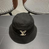 Louis Vuitton Fashion Versatile Bow Fisherman's Hat