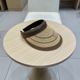 Chanel New Empty Top Hat Women's Color blocked Hair Hoop Hat
