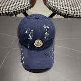 Moncler Classic Personalized Punch Baseball Hat Unisex Versatile Duck Tongue Hat