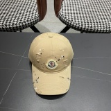 Moncler Classic Personalized Punch Baseball Hat Unisex Versatile Duck Tongue Hat