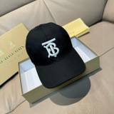 Burberry New Classic 3D Embroidered Logo Versatile Baseball Hat
