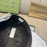 Gucci New Classic Couple Embroidered Logo Versatile Baseball Hat