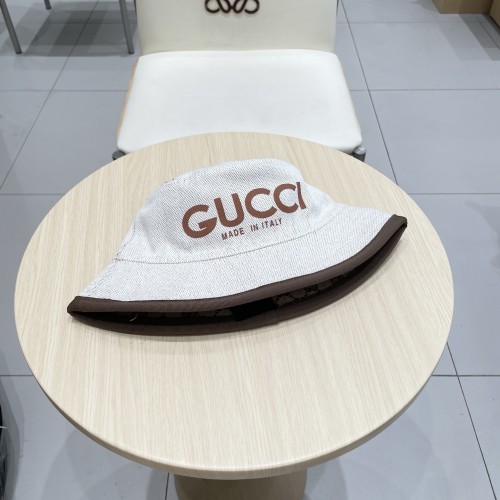 Gucci Unisex Classic Logo Printed Fisherman's Hat Baseball Hat