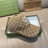 Gucci New Classic Couple Embroidered Logo Versatile Baseball Hat