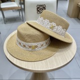 Louis Vuitton New Fashion Elegant Straw Woven Pot Hat