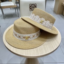Louis Vuitton New Fashion Elegant Straw Woven Pot Hat Louis Vuitton New Fashion Elegant Straw Woven Pot Hat