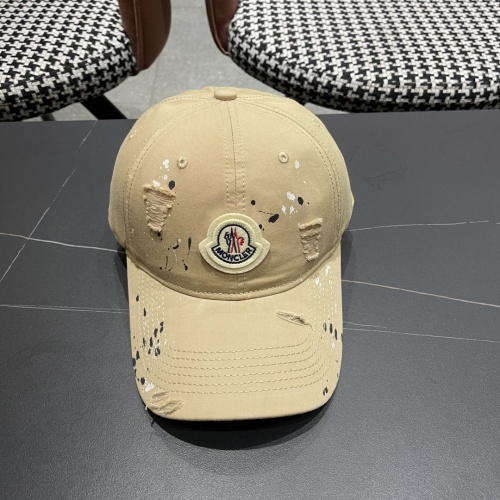 Moncler Classic Personalized Punch Baseball Hat Unisex Versatile Duck Tongue Hat