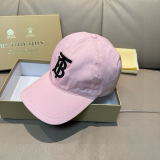 Burberry New Classic 3D Embroidered Logo Versatile Baseball Hat