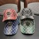 Gucci Retro GG Duck Tongue Hat Couple Horseneck Button Baseball Hat