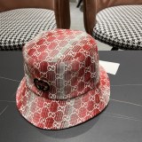 Gucci New Couple Retro GG Jacquard Duck Tongue Hat