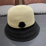 Moncler Elegant Butterfly Festival Straw Hat Sunscreen Hat Sunscreen Hat