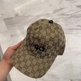 Gucci New Classic Embroidered Logo Sunshade Hat Casual Baseball Hat