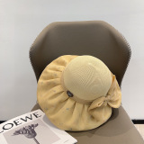 Chanel New Elegant Chinese Style Large Brimmed Sunshade Fisherman's Hat