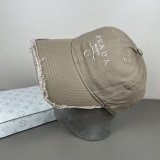 Prada Personalized Logo Printed Baseball Hat New Tassel Duck Tongue Hat