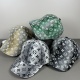 Louis Vuitton Embroidered Logo Baseball Hat Gradient Duck Tongue Hat