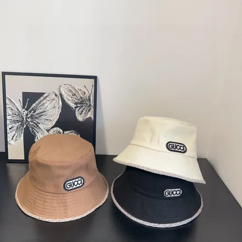 Gucci New Couple's Versatile Bucket Hat Fisherman's Hat