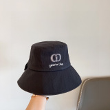Dior New Bow Simple Fisherman's Hat