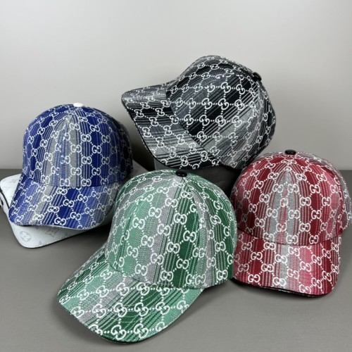 Gucci Classic Embroidered Logo Baseball Hat Retro Versatile Duck Tongue Hat