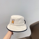Loewe New Logo Printed Color blocked Bow Fishing Hat