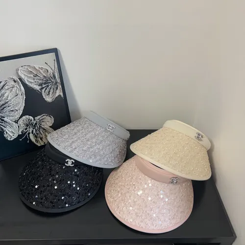 Chanel New Fashion Sparkling Sunshade Top Hat