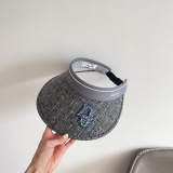 Dior New Fashion Patchwork Embroidered Sunshade Ceiling Hat