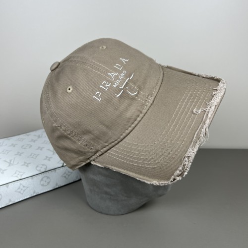 Prada Personalized Logo Printed Baseball Hat New Tassel Duck Tongue Hat