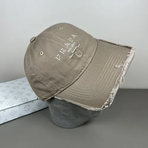 Prada Personalized Logo Printed Baseball Hat New Tassel Duck Tongue Hat