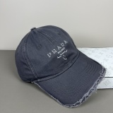 Prada Personalized Logo Printed Baseball Hat New Tassel Duck Tongue Hat