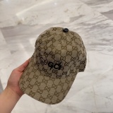 Gucci New Classic Embroidered Logo Sunshade Hat Casual Baseball Hat