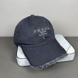 Prada Personalized Logo Printed Baseball Hat New Tassel Duck Tongue Hat