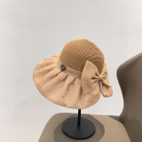 Chanel New Elegant Chinese Style Large Brimmed Sunshade Fisherman's Hat
