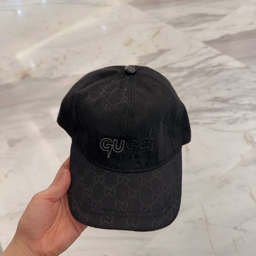 Gucci New Classic Embroidered Logo Sunshade Hat Casual Baseball Hat