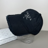 Prada Personalized Logo Printed Baseball Hat New Tassel Duck Tongue Hat