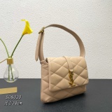 Yves Saint Laurent Classic Logo Flip up Diamond Pattern Quilted Underarm Bag Size: 24×18×5.5 CM