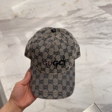 Gucci New Classic Embroidered Logo Sunshade Hat Casual Baseball Hat