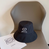 Dior New Bow Simple Fisherman's Hat