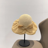Chanel New Elegant Chinese Style Large Brimmed Sunshade Fisherman's Hat