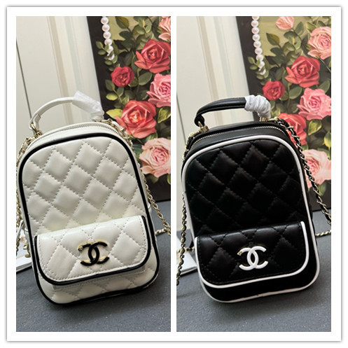 Chanel Classic Double C Diamond Grid Chain Bag Size: 18x13x9 CM