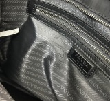 Prada New Men's Casual Waterproof Handbag Size: 35x32x10CM