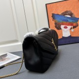 Yves Saint Laurent Classic Knitted Sheepskin Handbag Size: 29 × 17 × 8 CM