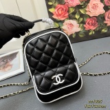 Chanel Classic Double C Diamond Grid Chain Bag Size: 18x13x9 CM