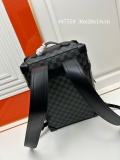 Louis Vuitton Classic Retro Vintage Flower Box Bag Backpack Size: 36x28x14 CM