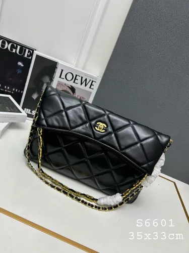Chanel Classic Lingge Chain Crossbody Bag Size:35x33 CM