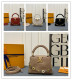 Louis Vuitton Capucines Mini Leather Shoulder Handbag Size: 21x14x8 CM