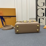 Louis Vuitton Capucines Mini Leather Shoulder Handbag Size: 21x14x8 CM