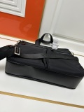 Prada New Men's Casual Waterproof Handbag Size: 35x32x10CM