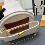 Louis Vuitton Capucines Leather Shoulder Handbag