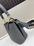 Prada Fashion Elegant Sheepskin Lock Crossbody Bag Handbag Size: 19x18x12 CM