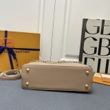 Louis Vuitton Capucines Leather Shoulder Handbag