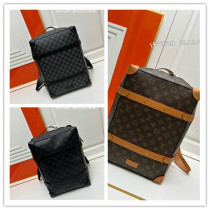 Louis Vuitton Classic Retro Vintage Flower Box Bag Backpack Size: 36x28x14 CM